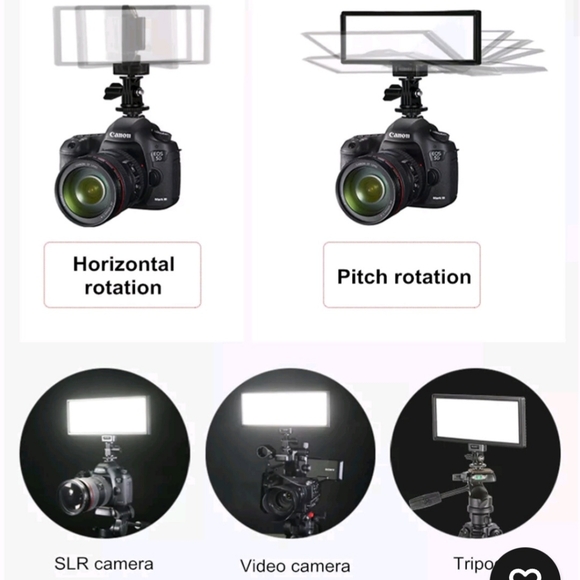 NEW In box Viltrox LED Video Light Kit 3300k-5600k Bi-Color Dimmable Light Panel - Picture 11 of 17